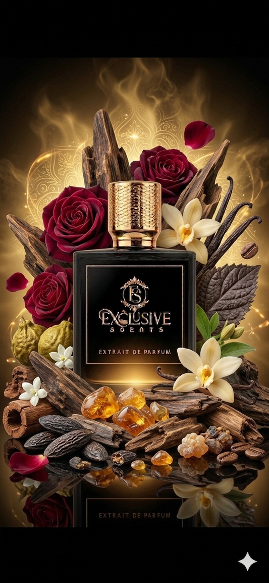 Arabian Knight perfume - saffron, oud and Bulgarian rose fragrance by Exclusive Scents
