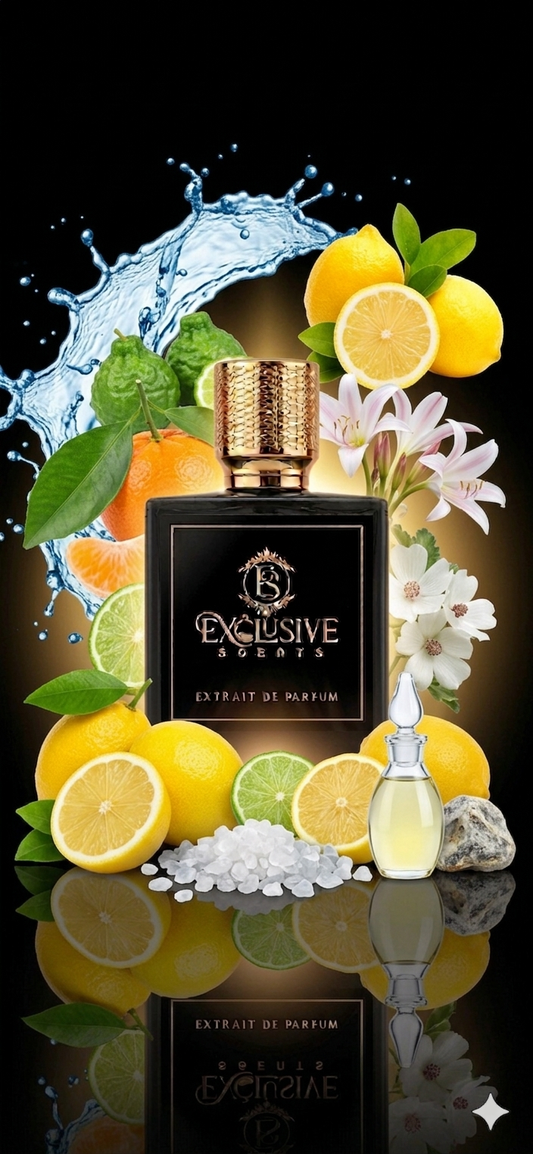 Citrus Swim perfume - mandarin, bergamot and ginger fragrance by Exclusive Scents