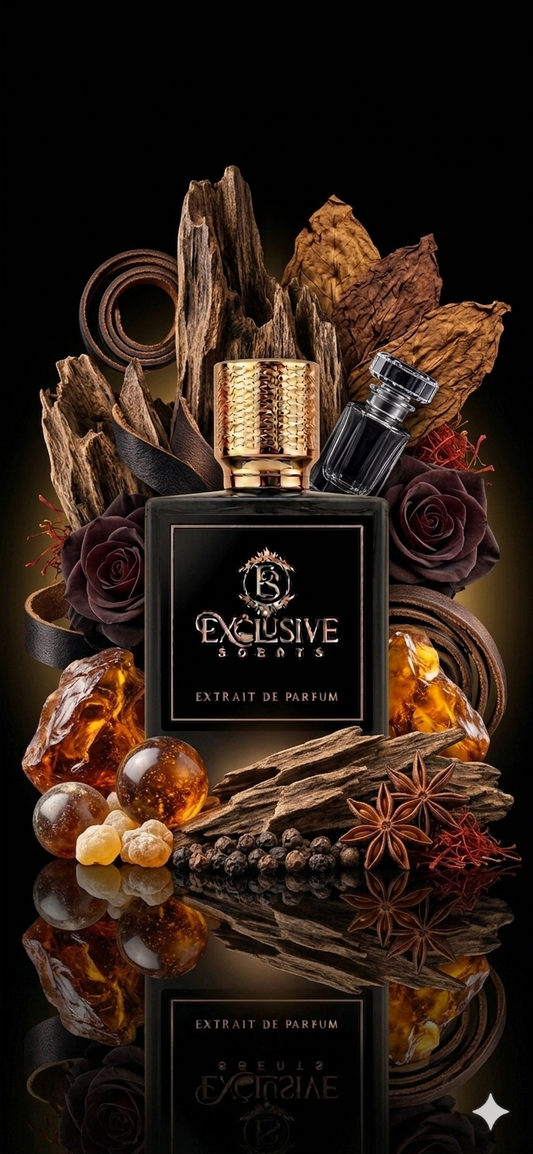 Ombre Oud perfume - dark oud, rose and incense fragrance by Exclusive Scents